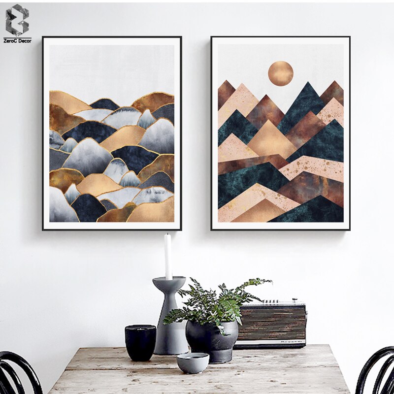 Japanese poster - "GEAGEAGAO Landscape"