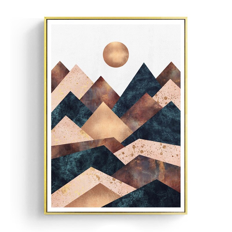 Japanese poster - "GEAGEAGAO Landscape"