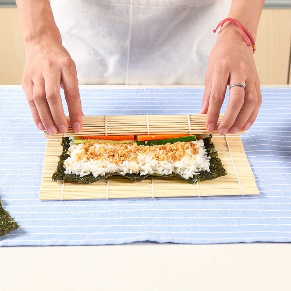 Natural bamboo sushi mat