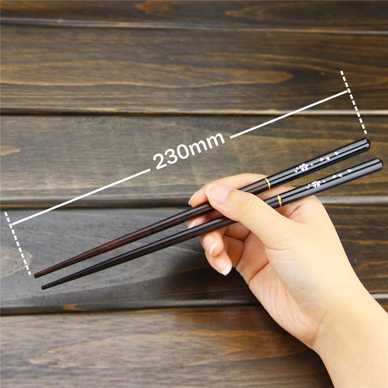 “Kyōto” lacquered wooden chopstick box