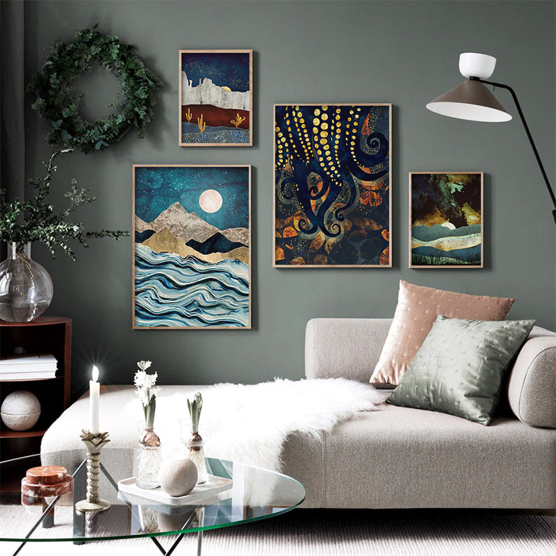 Japanese poster - "Dreamlike landscape"