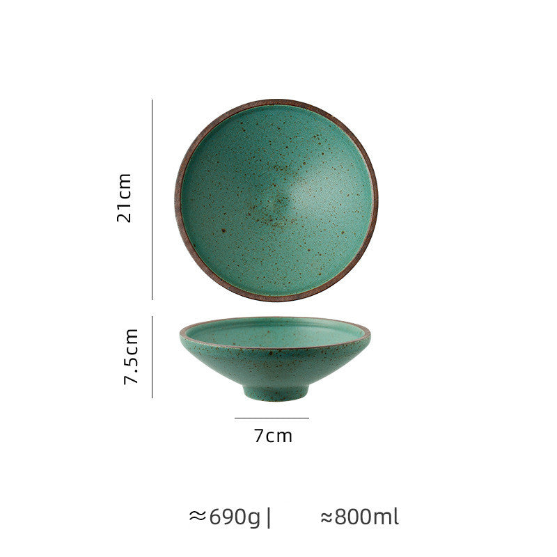 Japanese ceramic plate "Yugoro"