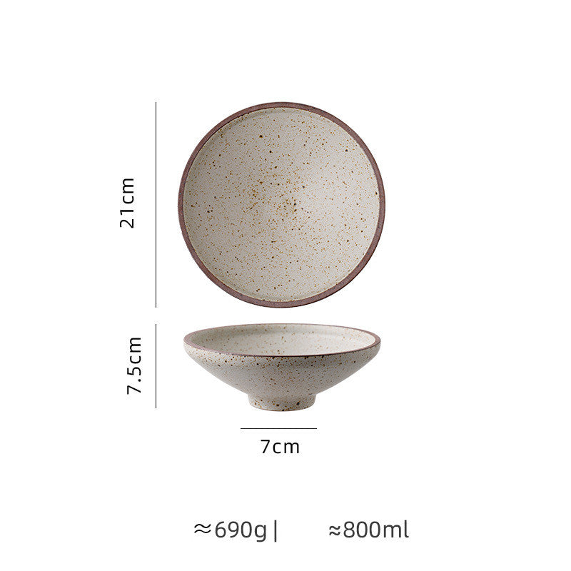 Japanese ceramic plate "Yugoro"