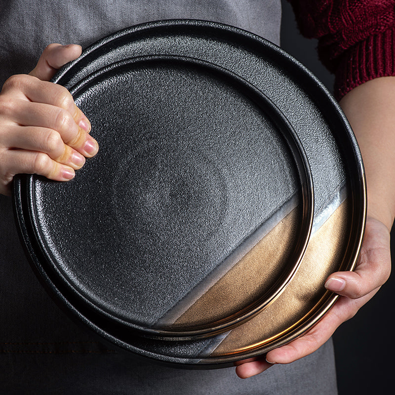 Japanese ceramic plate "Yuna"