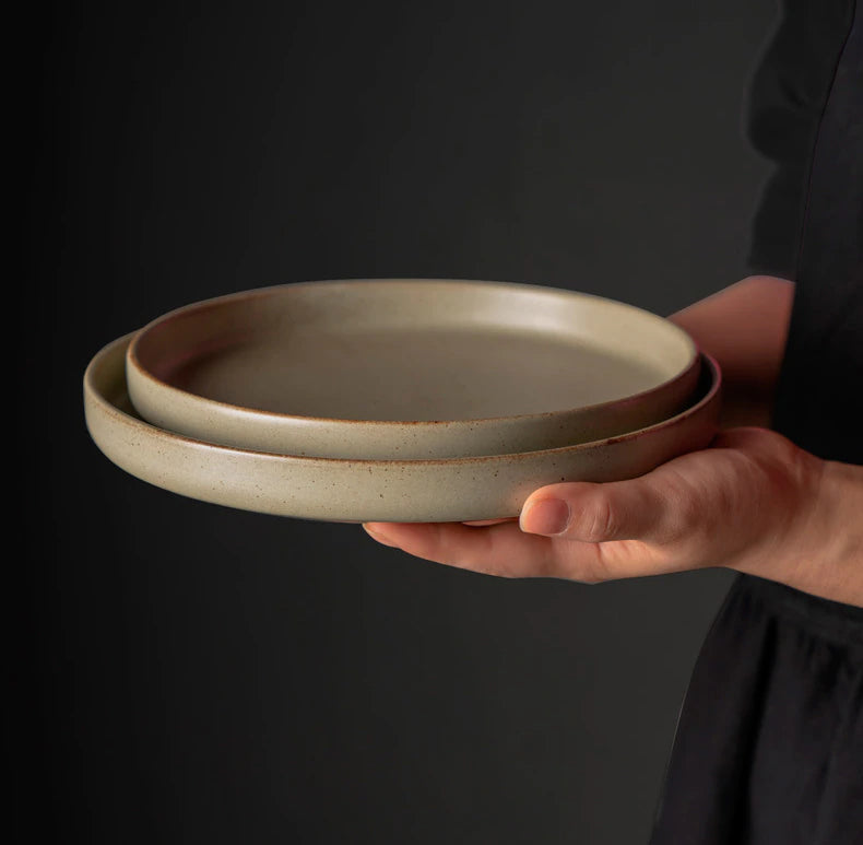 Japanese ceramic plate "Kuba"