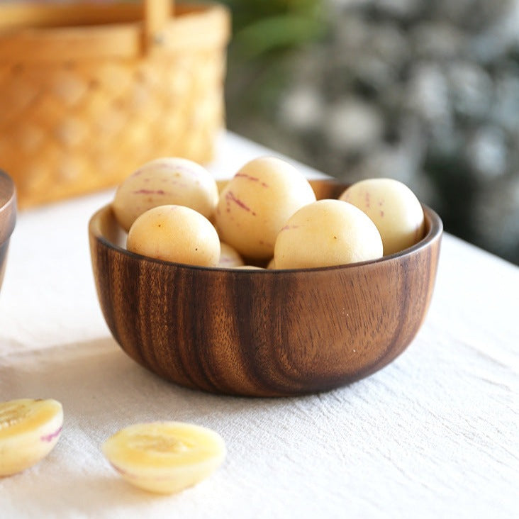 "Akashiya" Acacia Bowl and Salad Bowl (8 variants)