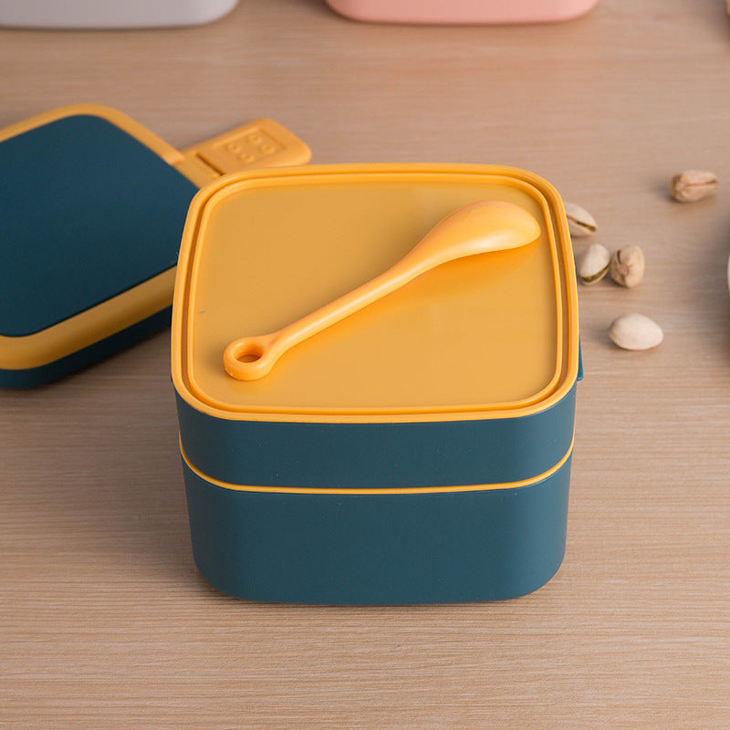 Modern Double-Layer Bento Lunch Box