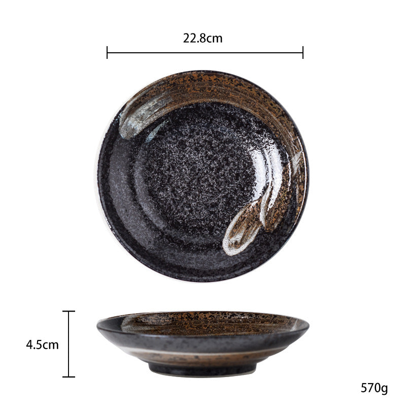 "Honmono" Japanese ceramic plate