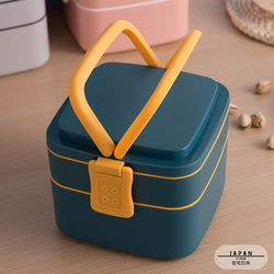 Modern Double-Layer Bento Lunch Box