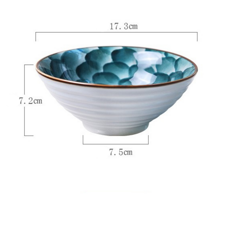 "Yonemura" Handmade ceramic noodle bowl