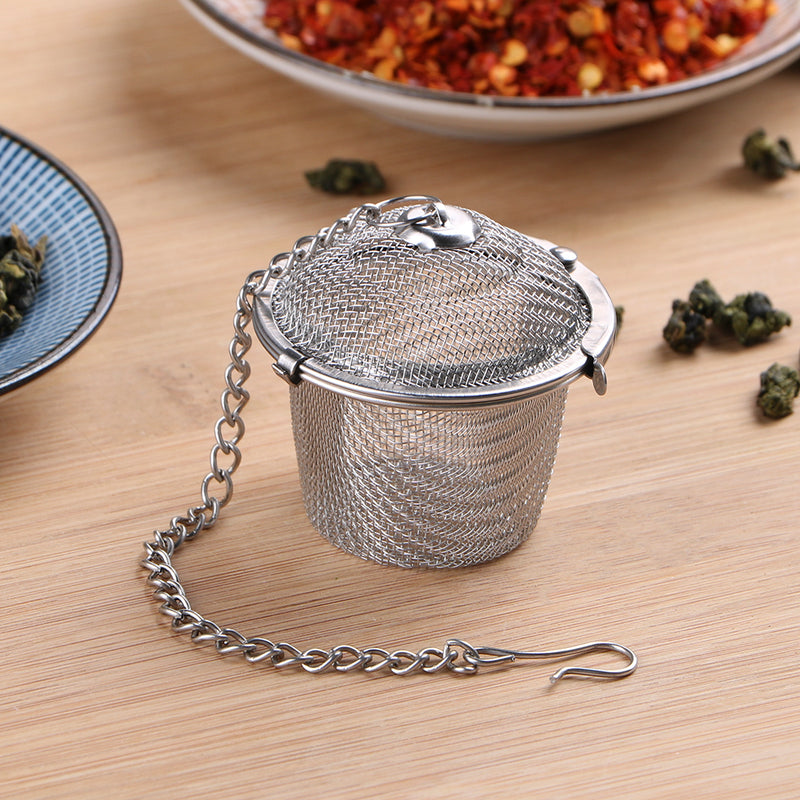 Stainless steel tea strainer