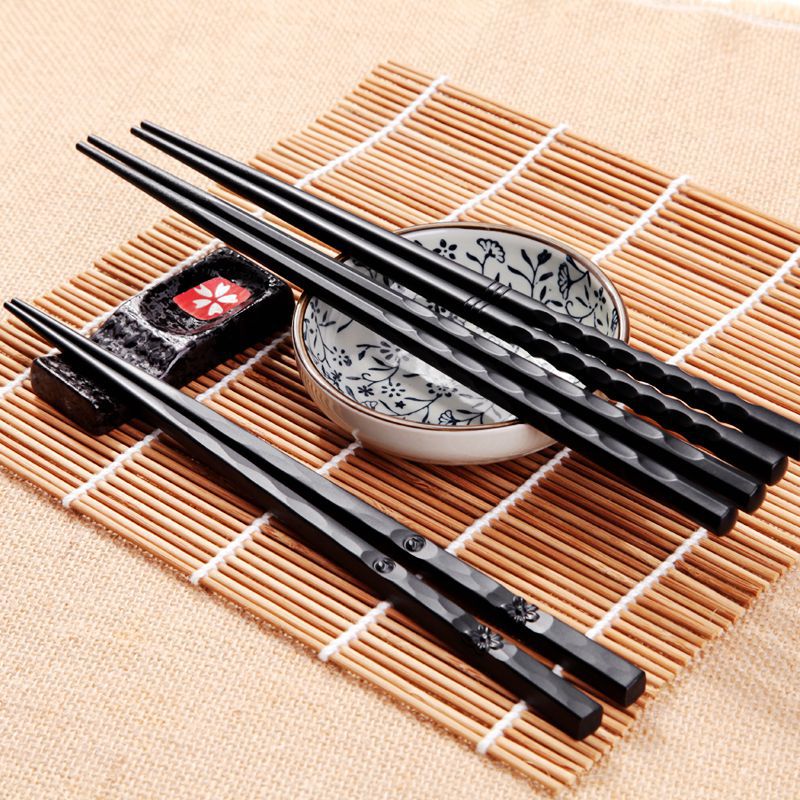 Imperial black "Taishō" Japanese chopsticks