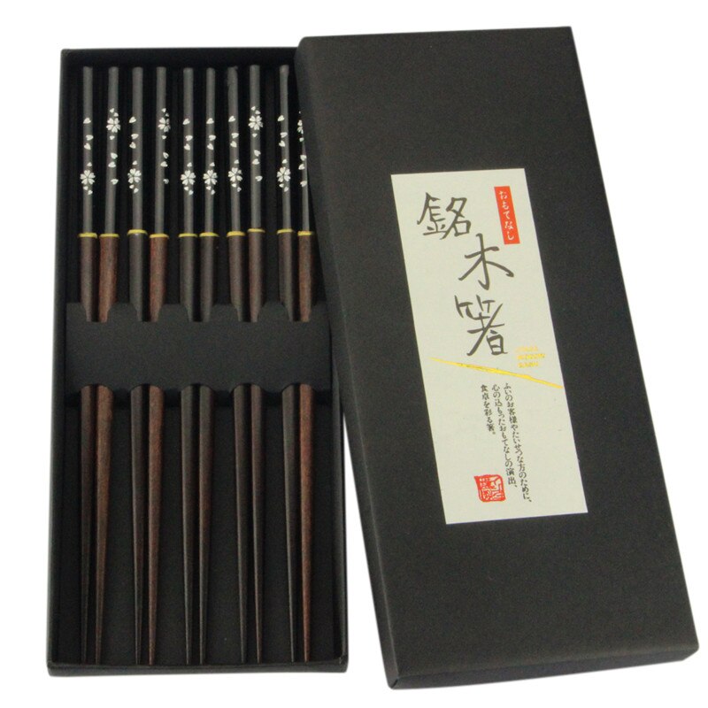 “Kyōto” lacquered wooden chopstick box