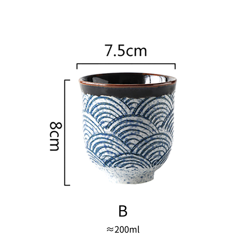 Japanese ceramic mug "Saionji"