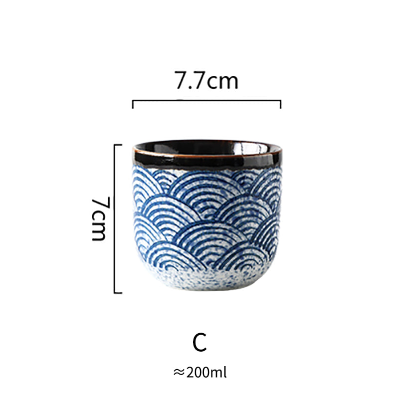 Japanese ceramic mug "Saionji"