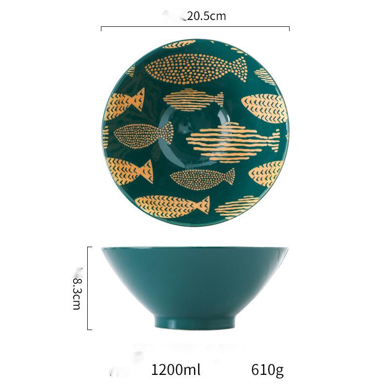 "Minami" Handmade ceramic Ramen Bowl