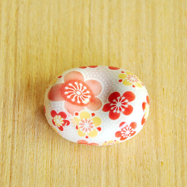 Solid ceramic Japanese style ingot chopstick rest