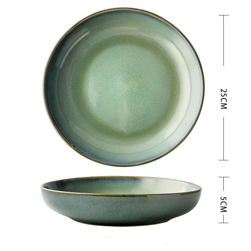 "Osaki" Japanese Ceramic Plate