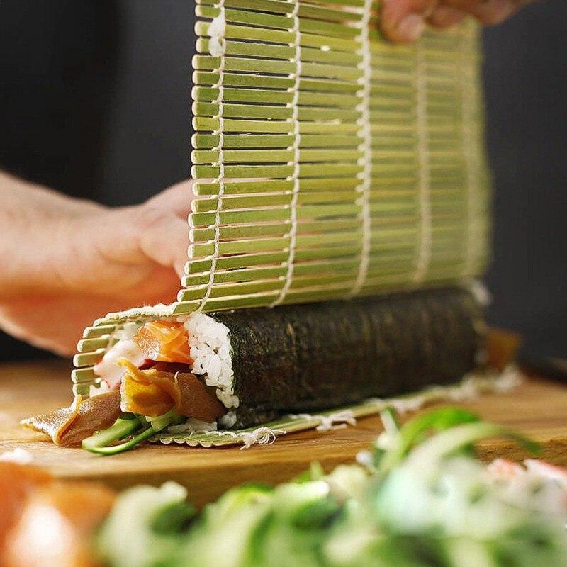 Natural Bamboo Sushi Mat (Green)