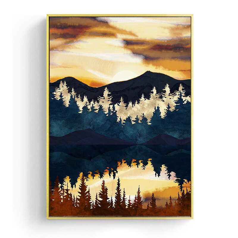Japanese poster - "Landscape geagjlez gef" 