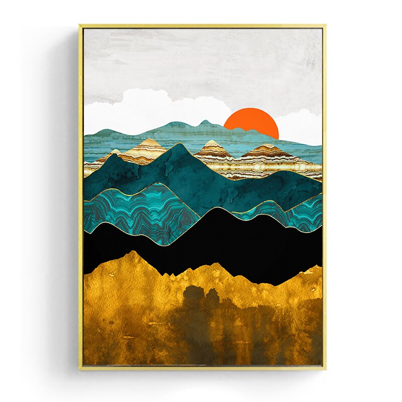 Japanese poster - "Landscape geagjlez gef" 