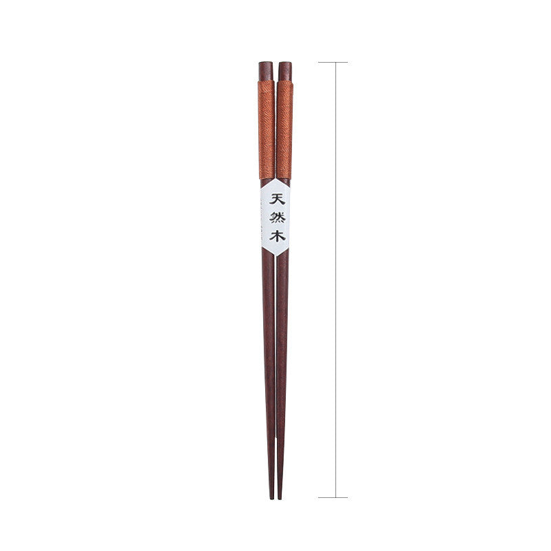 Hand-polished non-slip chopsticks