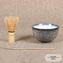 Japanese bamboo tea brush tea set
