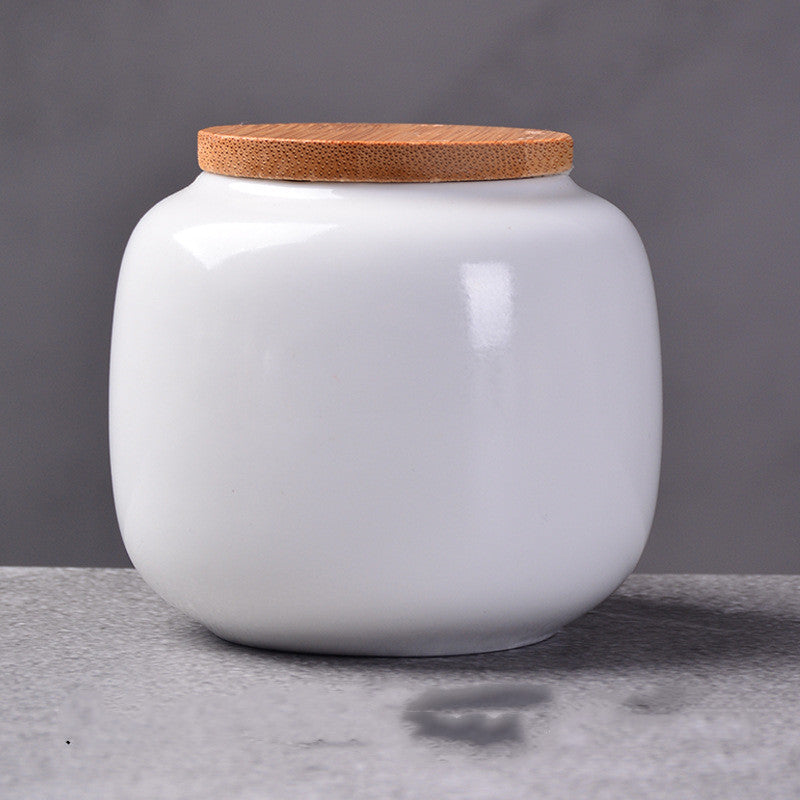 Elegant tea canister "Hattori"