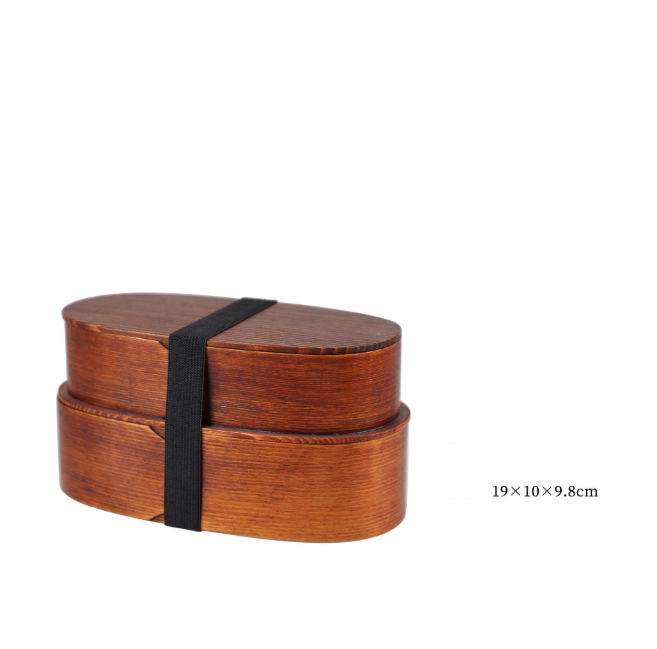 Japanese wooden bento box « Ssekien »