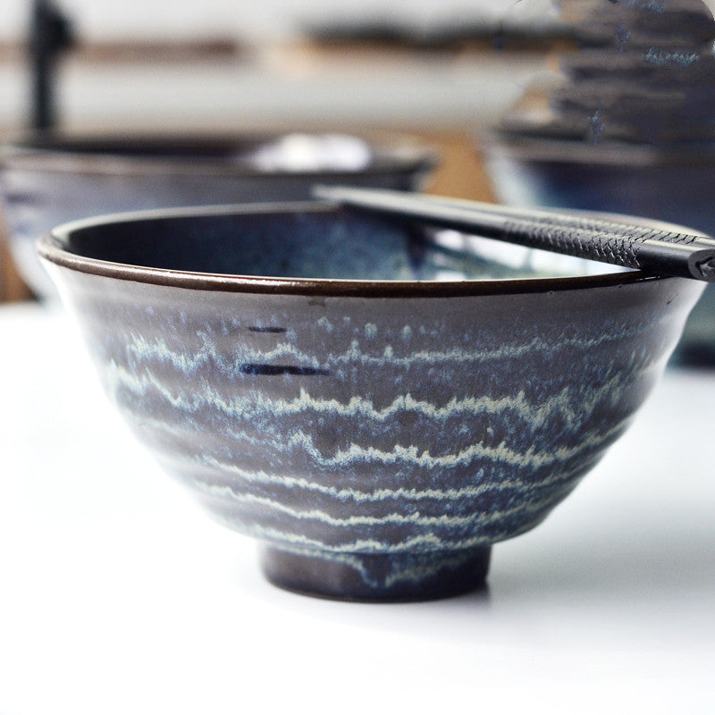 "Suda" Japanese ceramic ramen bowl