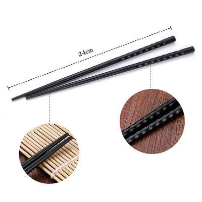 Imperial black "Taishō" Japanese chopsticks