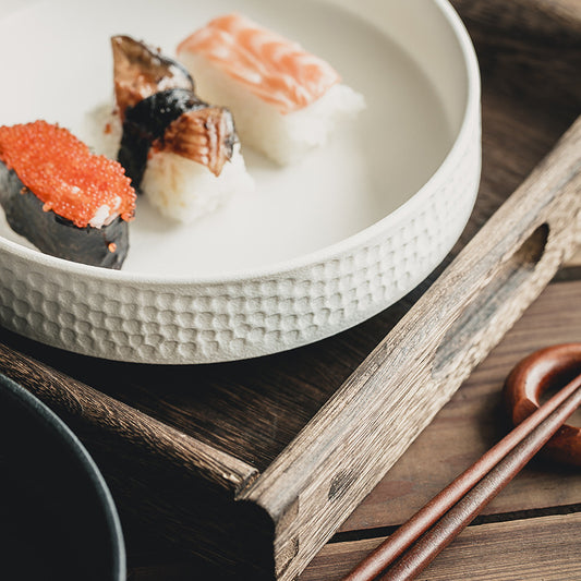 "Tsutsumi" Ceramic Plate