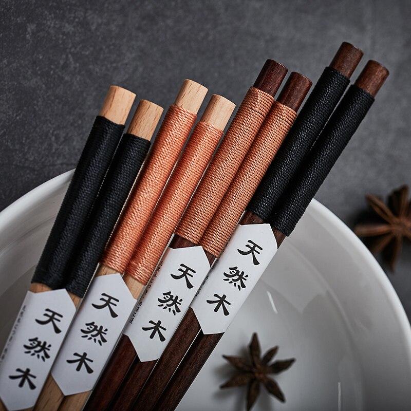 Hand-polished non-slip chopsticks