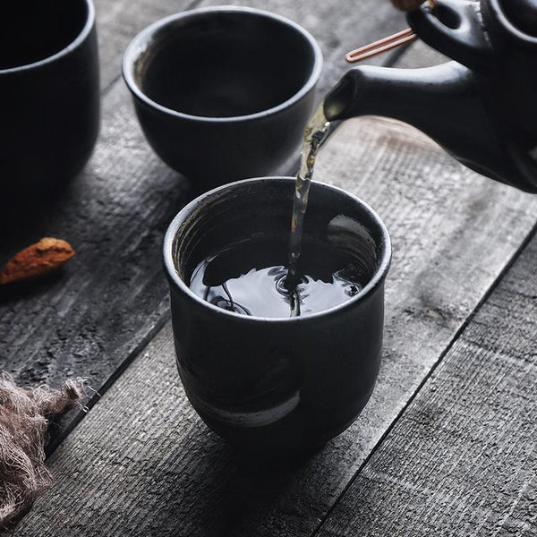 « Tomatsu » Handmade Japanese ceramic tea cup