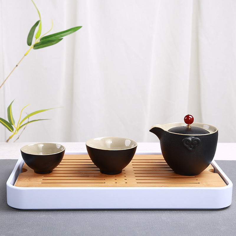 Bamboo tea tray tea table