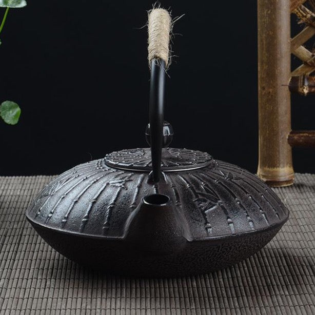 "Matsumoto" Japanese iron teapot