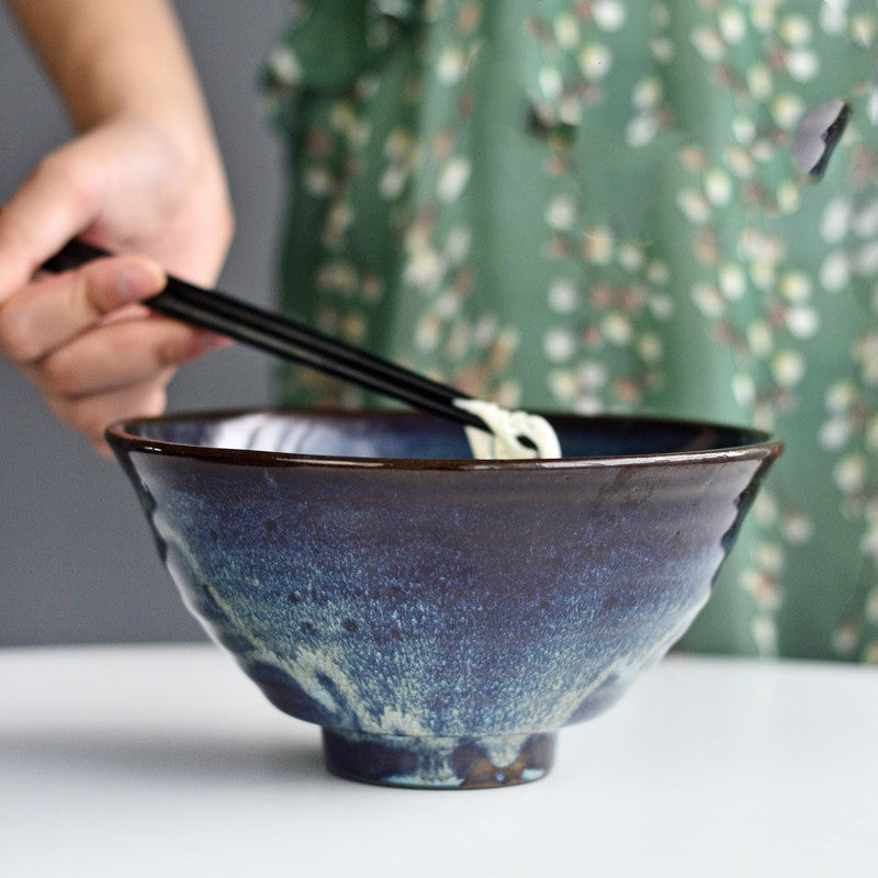 "Suda" Japanese ceramic ramen bowl