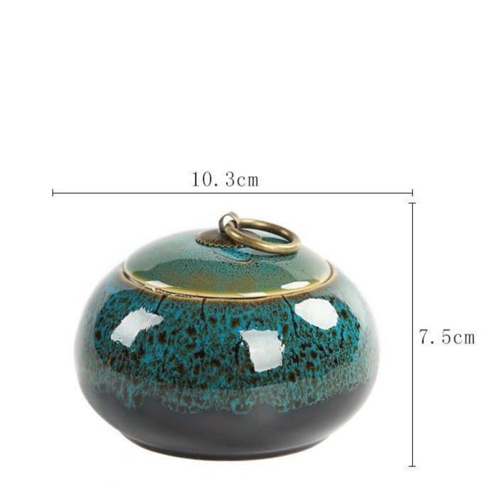 Elegant Tea Canister “Yaginuma”