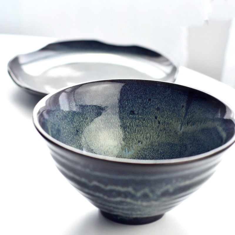 "Suda" Japanese ceramic ramen bowl